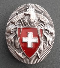 Insigne Badge Ski Club Alpin Suisse Schweizer Alpen métal 29mm ORIGINAL Swiss