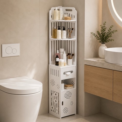 Meuble rangement blanc - de,