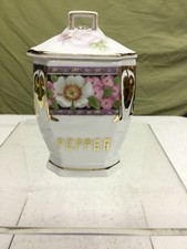 Antique Porcelain Pepper Pot