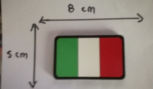 écusson patch pvc italie - Écusson,