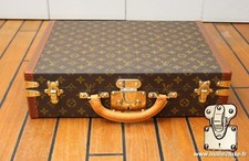 VALISE LOUIS VUITTON président  trunk suitcase lv vintage malle 1978 malle LV
