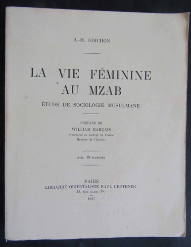 Vie féminine mzab - vie,