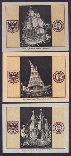 Allemagne notgeld lubecca - notgeld,