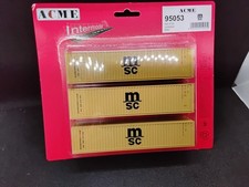 lot de 3 containers MSC ACME