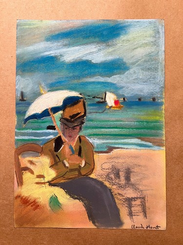 Dessin tableau claude - claude, monet