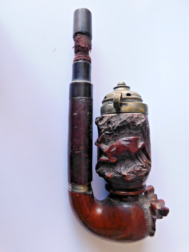 Pipe ancienne bois - ancienne, en