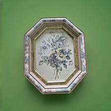 Cadre mural décor fleuri