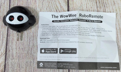 Wowwee roboremote remote works - wowwee,