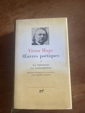LA PLÉIADE - VICTOR HUGO - OEUVRES  POÉTIQUES II - 1978