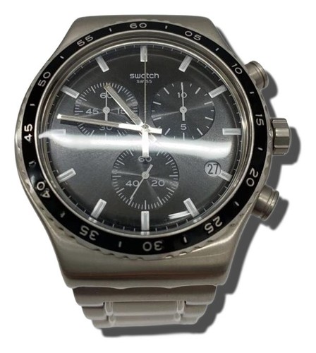Swatch watch stainless steel - stainless,