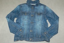 Blouson veste en jean effet bleu délavé marque Kiabi taille 12 ans