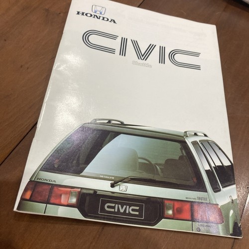 Honda civic shuttle catalogue - civic,
