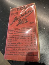 Guide Michelin 1936, en l etat