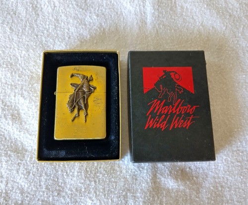 1991 marlboro wild west brass - marlboro,