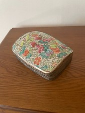 boite ancienne porcelaine et