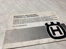 Husqvarna moto manuel revue technique entretien fourche avant HVA