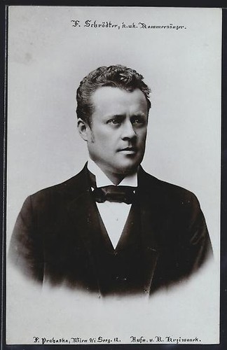 Carte postale chanteur