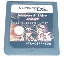 ELITE FORCE UNIT 77  - Nintendo DS Gioco Game Bambini 3DS Lite Femmine Maschi