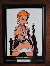 ex-libris walthéry -- pin-up