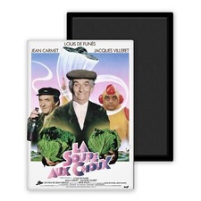 La Soupe aux choux 1981 version 1 Affiche Film Cinéma - Magnet 54 x 78 mm