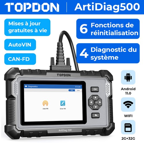 Topdon artidiag500 voiture - topdon, 2.0