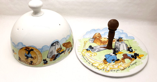 Ancienne cloche fromage looney - ancienne,