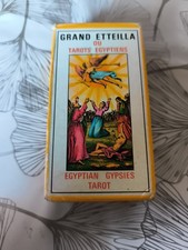 GRAND ETTEILLA OU TAROTS EGYPTIENS avec son livret Ancien Grimaud Ref G 104