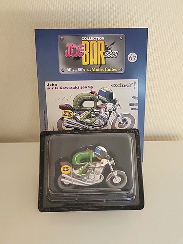Figurine moto joe bar team - figurine,