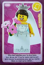 Crée Ton Monde Carte Lego 2018 Auchan N° 134 La Mariée