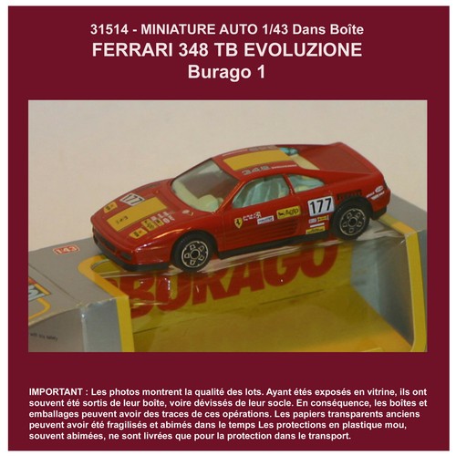 1757 miniature ferrari 348 - 1757, tb