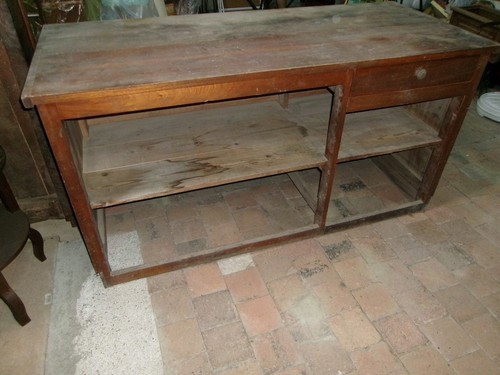 Comptoir ancien chêne - ancien,