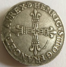 France Henri IV Quart Ecu du
