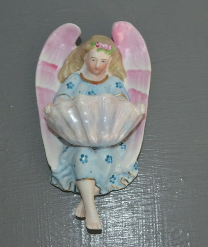Bénitier ange porcelaine - bénitier,