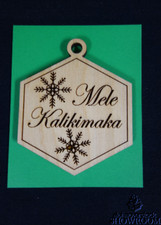 Laser Cut Mele Kalikimaka