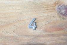 Ancienne - petit Chiffre 4  en