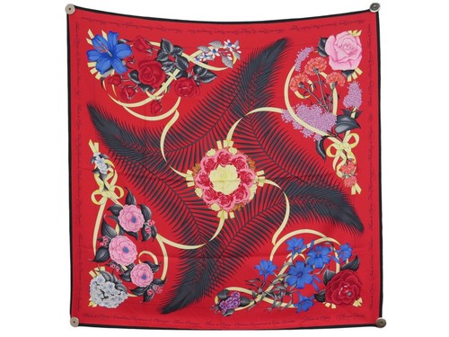 Neuf foulard hermes fleurs - foulard,