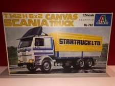 1/24 ITALERI MAQUETTE DE CAMION SCANIA T142H 6X2 CANVAS NEUF EN BOITE REF 762