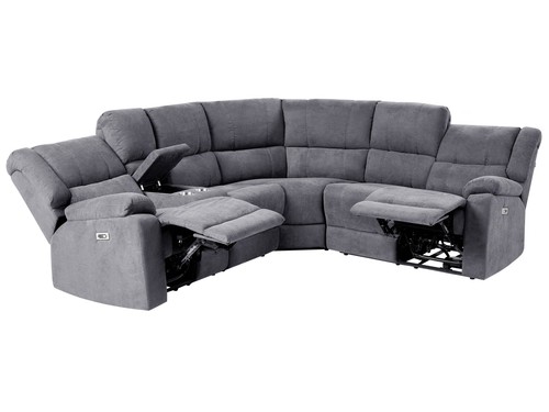Beliani canapé angle relax - beliani,