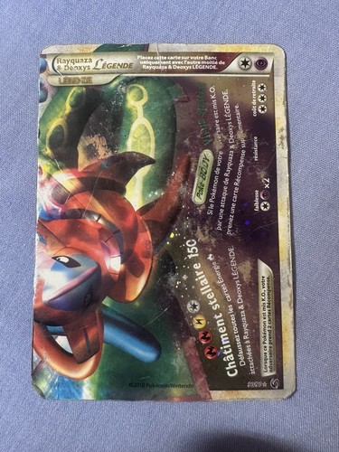 Carte pokémon rayquaza - carte,