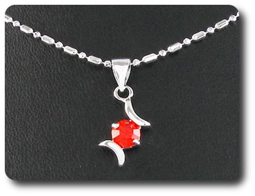 Pendentif rubis plaqué - rubis, 5
