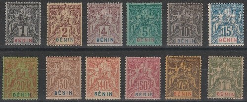 Benin série à - à, sauf