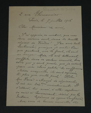 Clotilde LAFLEURANCE - Lettre