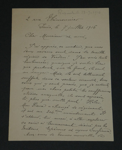 Clotilde lafleurance lettre - clotilde,