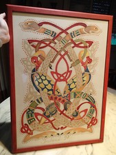 IRLANDE PEINTURE SUR SOIE