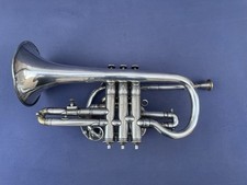 Ancien cornet à piston LEFÈVRE À PARIS , MÉDAILLÉ D'OR PARIS 1900