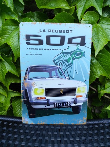 Plaque métal peugeot - plaque,