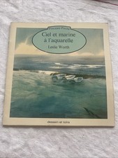 Ciel et marine à l'aquarelle - Collection "Pinceau-Poche" - Worth Leslie - 1981