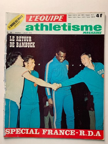 Equipe magazine athletisme - l'equipe,