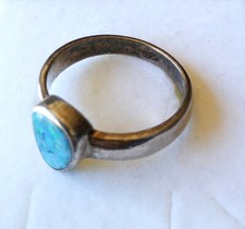 Bague en Opale Taille 58 sur Argent 925 millièmes
