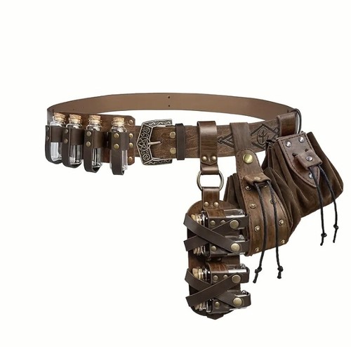 Ceinture médiévale cuir - ceinture,